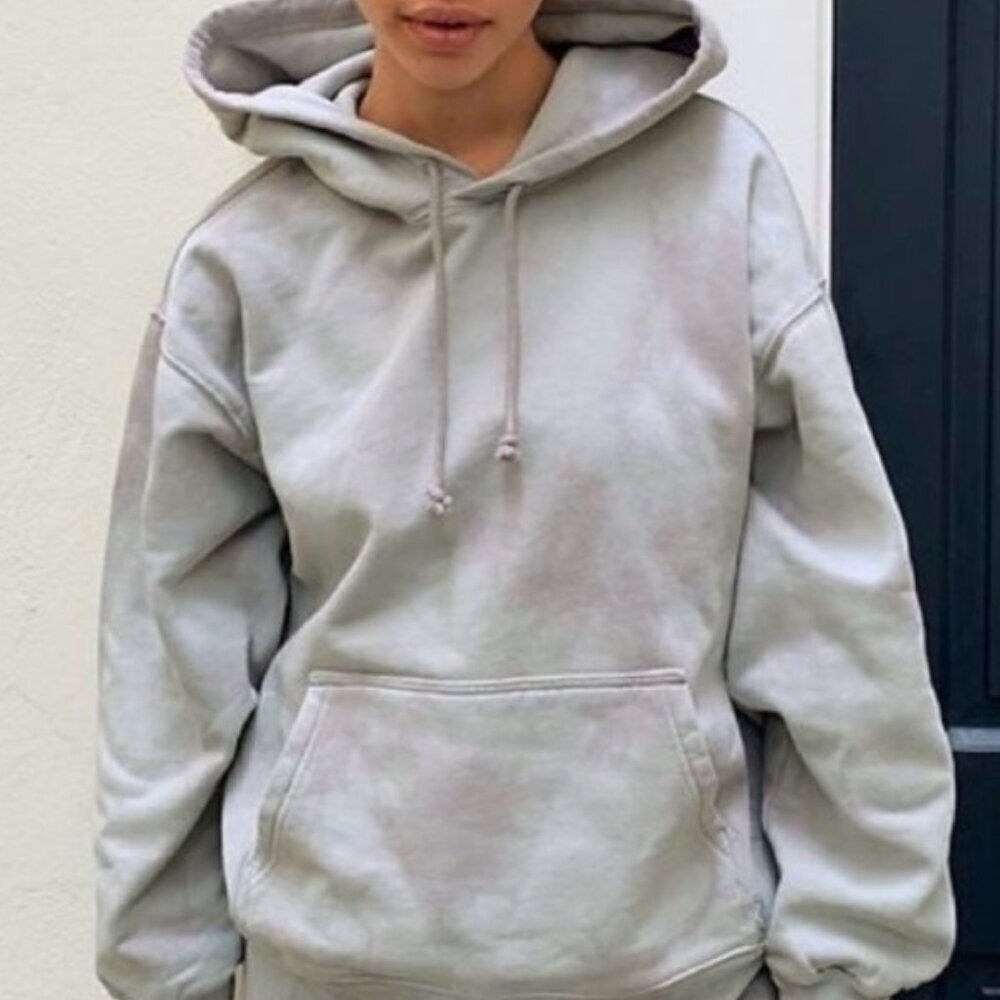Babaton - The boyfriend Hoodie in Dove Gray/Blue - S - China